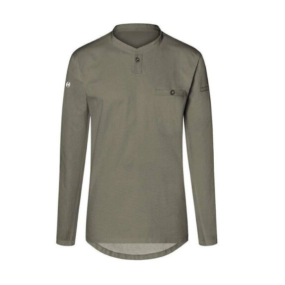 Cămașă cu mânecă lungă Chef's Performance Sage | KARLOWSKY TM 6-67