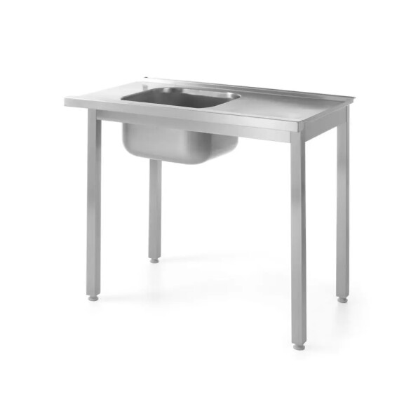 Masă de încărcare a mașinii de spălat vase cu chiuvetă | HENDI 811924