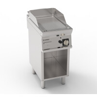 Placă deschisă cu caneluri pentru grătar cu gaz 35,3x56,4 cm | TECNOINOX 713178