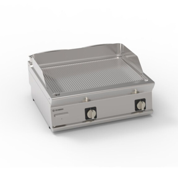 Placă de grătar ondulată 400V Tecno74 | TECNOINOX 716216