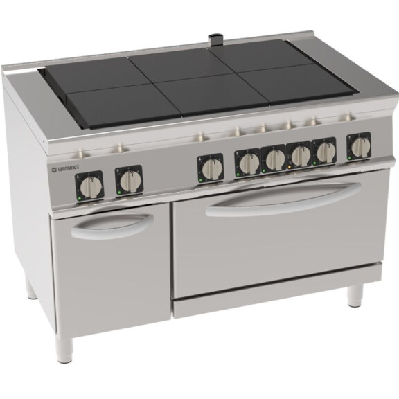 Aragaz electric cu 6 arzătoare | TECNOINOX 716196