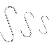Cârlige de măcelar , oțel inoxidabil 140mm | Contacto 485/140