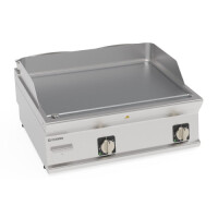 Placă netedă cromată pentru grătar 400V Tecno74 | TECNOINOX 716227