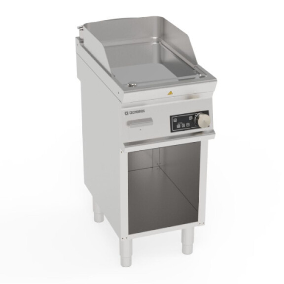 Placă netedă cromată pentru grătar 400V Tecno74 | TECNOINOX 716239