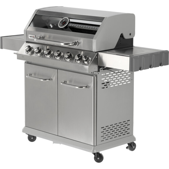 Grătar pe gaz Itami, 7 arzătoare (6+1) | YATO YG-20016