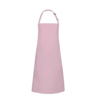 Șorț de bucătar de bază 75 x 90 cm cu cataramă roz pal | KARLOWSKY BLS 4-34-Stck