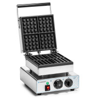 Aparat electric pentru vafe 4x4 simplu, 1.6 kW, 230 V | FORGAST FG09706