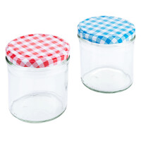 Borcane cu capac 350 ml set de 6 bucăți. | CONTACTO 2705/350