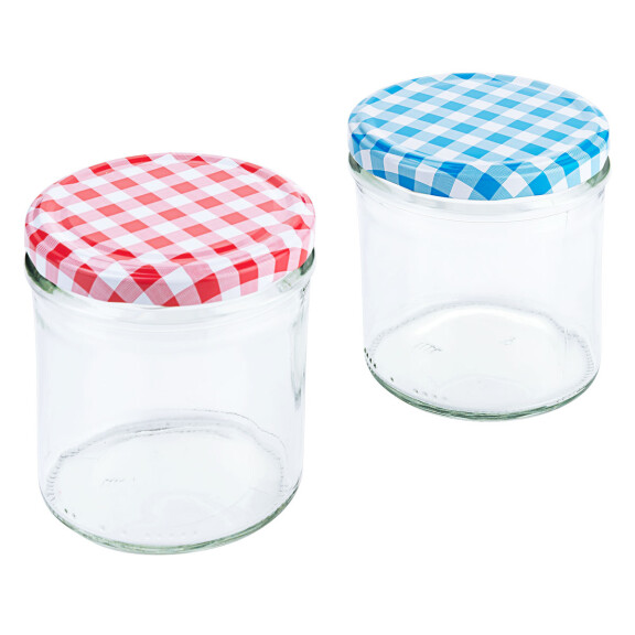 Borcane cu capac 350 ml set de 6 bucăți. | CONTACTO 2705/350