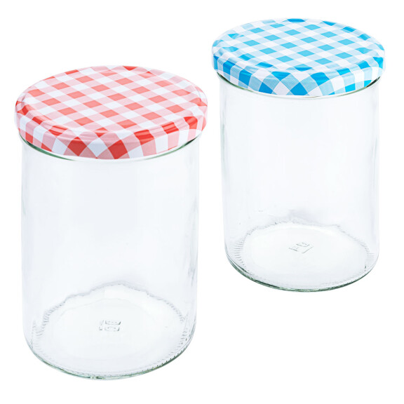 Borcane cu capac 435 ml set de 6 bucăți. | CONTACTO 2705/440