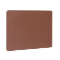 Placă de polietilenă maro HACCP, GN 1/2 | HENDI 826942