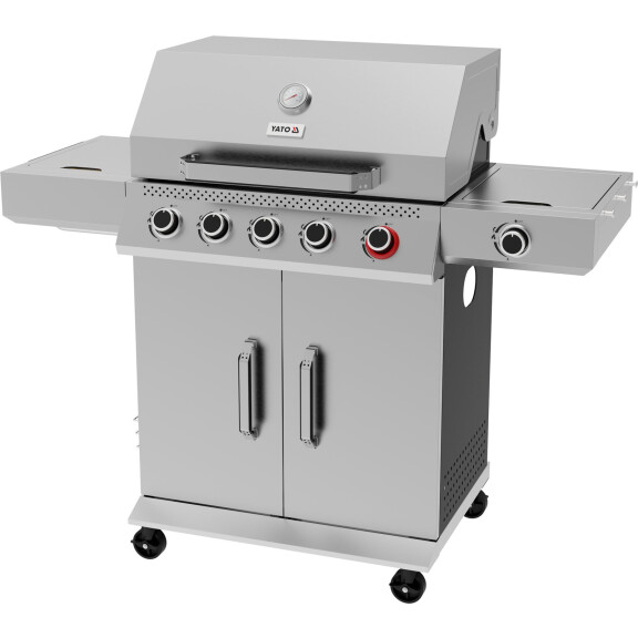 Grătar pe gaz pentru exterior 5+1 | YATO YG-20032