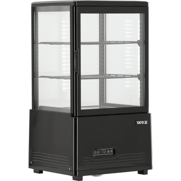 Vitrină frigorifică 59 l negru | YATO YG-05050