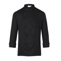 Bluză de bază pentru bucătari neagră | KARLOWSKY BJM 1-1
