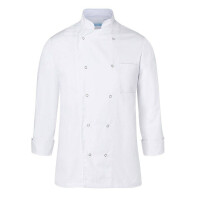 Hanorac de gătit pentru bărbați alb | KARLOWSKY BJM 2-3