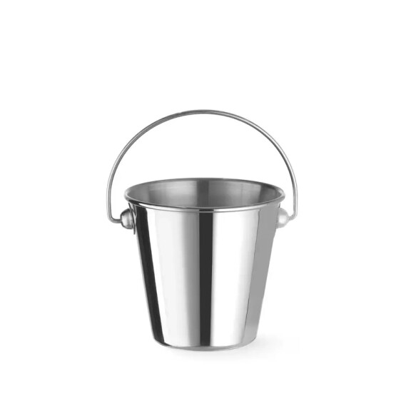 Mini găleată pentru gustări cu mâner, ⌀90x(H)85mm | HENDI 425725