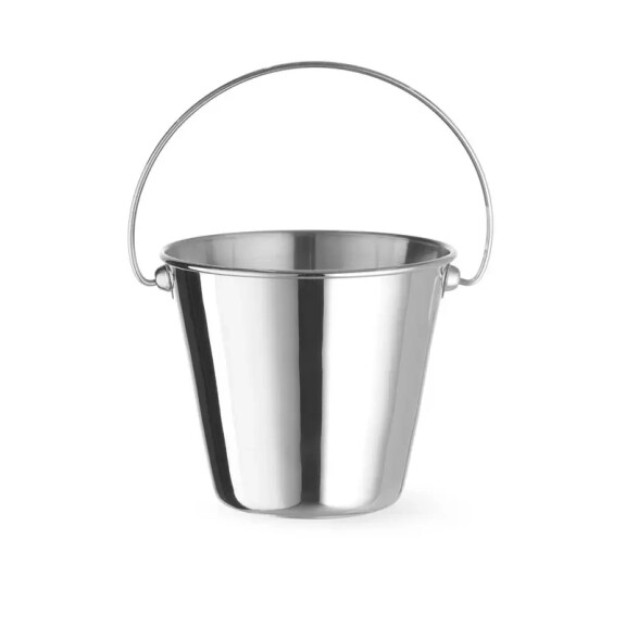 Mini găleată pentru gustări cu mâner, ⌀13x(Î)11 cm | HENDI 425732