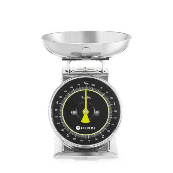Cântar de bucătărie până la 5 kg cu tavă | HENDI 580042