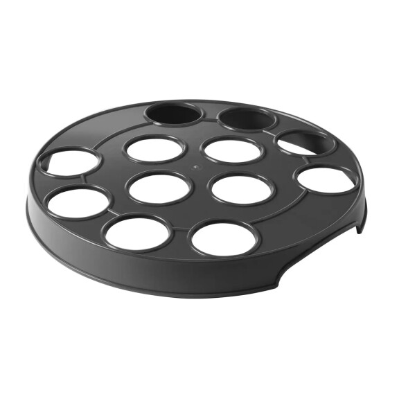 Suport pentru pahare de bere, negru, ⌀31.5x(H)3.5 cm | BARUP 696217