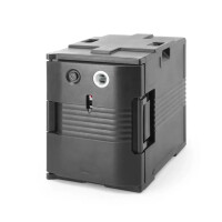 Container termoizolant pentru catering cu funcție de încălzire, GN 1/1, 230V/200W | AMERBOX 707692