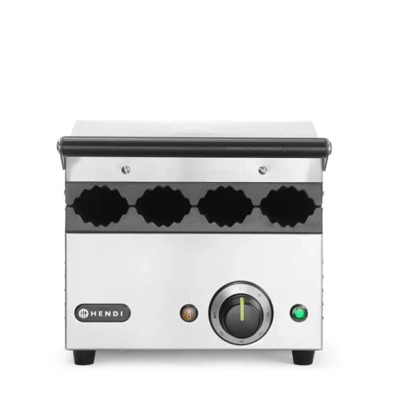 Grătar de contact Hot-Dog, Panini 230 V 1.8 kW | HENDI 263594