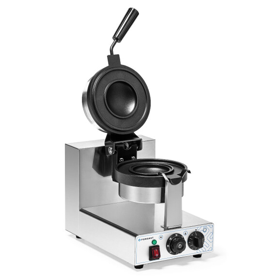 Aparat electric pentru gofre UFO, mașină pentru ufoburger 1.2 kW, 230 V | FORGAST FG09714