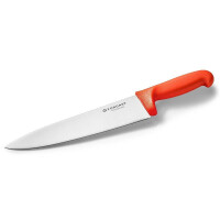 HACCP bucătărie cuțit roșu lung. 24 cm | FORGAST FG01801