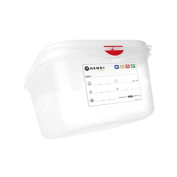 Recipient GN 1/6 adâncime 15 cm din polipropilenă | HENDI 873175