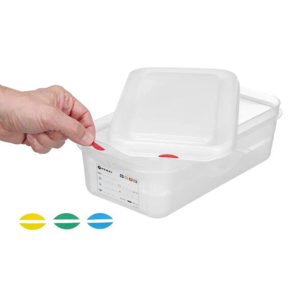 Recipient GN 1/4 adâncime 10 cm din polipropilenă | HENDI 873199