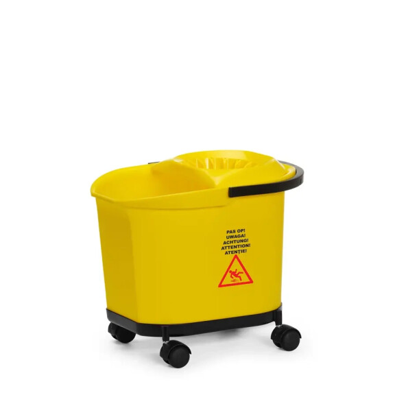 Găleată pentru mop, 16 l pe cărucior cu roți | HENDI 873397