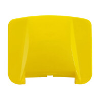 Capac pentru coș de gunoi 120 l, galben | HENDI 873489