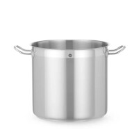 Oală înaltă din oțel inoxidabil fără capac, Profi Line, 15,9 l, diametru 28 cm, înălțime 26 cm | HENDI 830567