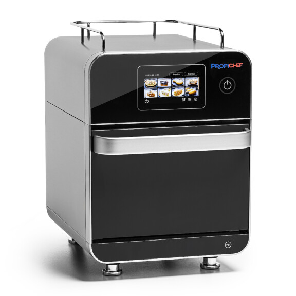 Cuptor cu convecție și microunde cu ecran tactil, 18 L, 230V/3.5 kW, negru | PROFICHEF PC09918