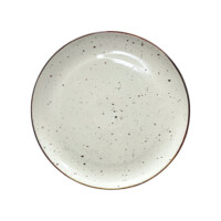 Farfurie întinsă Still Rustic crem 29 cm | KERA CERAMIKA 14.1.RUSTIC CREM