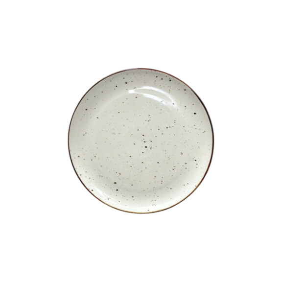 Farfurie întinsă Still Rustic crem 29 cm | KERA CERAMIKA 14.1.RUSTIC CREM