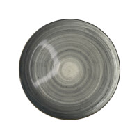 Farfurie întinsă Still Rustic gri 29 cm | KERA CERAMIKA 14.1.RUSTIC GRI