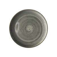 Farfurie întinsă Still Rustic crem 27 cm | KERA CERAMIKA 14.2.RUSTIC GRI