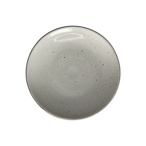 Farfurie adâncă Still Rustic crem 24 cm | KERA CERAMIKA 14.5.RUSTIC CREM