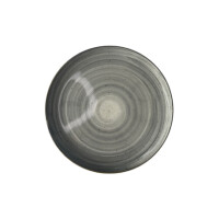 Farfurie adâncă Still Rustic gri 24 cm | KERA CERAMIKA 14.5.RUSTIC GRI