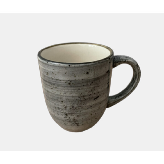 Cană Bell Still Rustick gri 0,3 l | KERA CERAMICA 1.6.RUSTIC GRI