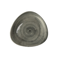 Farfurie întinsă Delta Rustic gri 26 cm | KERA CERAMIKA 15.3.RUSTIC GRI