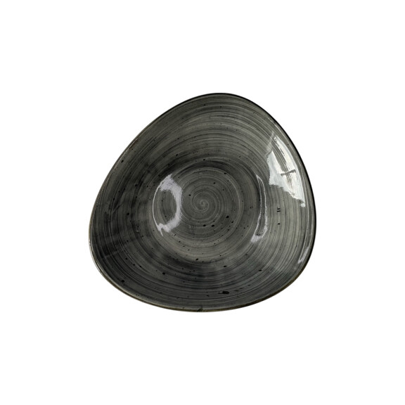 Farfurie adâncă Delta Rustic gri 24 cm | KERA CERAMICA 15.6.RUSTIC GRI