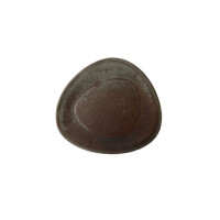 Farfurie adâncă Delta Cristall hematit 19 cm | KERA CERAMIKA 15.7.HEMATIT