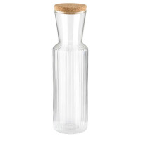Carafă din sticlă Lines cu dop, 750 ml | APS 10738