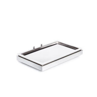 Tavă răcire GN 1/1, oțel inoxidabil și lemn, culoare albă, fără capac | APS 12940