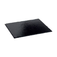 Placă de prezentare pentru feluri de mâncare din ardezie SLATE GN 1/3 | APS 992