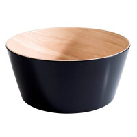 Bol melaminat FRIDA negru diam. 22 cm | APS 84612