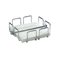 Suport pentru șervețele WIRE 19x19x6,5 cm | APS 11763