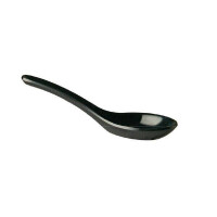 Lingură HONG KONG din melamină neagră | APS 83487