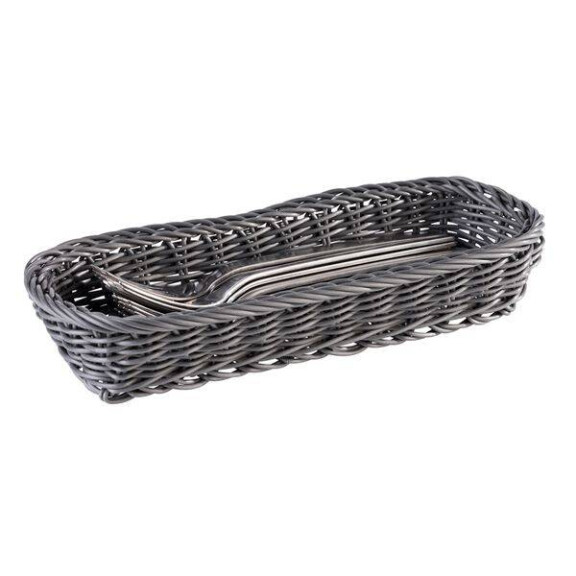 Coș pentru tacâmuri gri| APS 40011